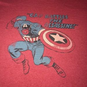 Captain America tee shirts